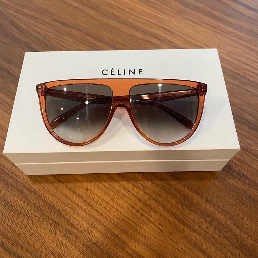 Authentic Celine Flattop Gradient Sunglasses